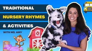 Nursery rhyme favorites, kids nursery rhymes, sing along rhymes for toddlers, toddler learning!