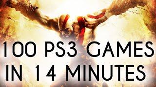 100 PS3 Games in 14 Minutes