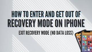 How to Enter and Get Out of Recovery Mode on iPhone + GIVEAWAYS