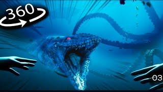 360° VR - TERRIFYING SEA CREATURES - DEEP OCEAN HORROR