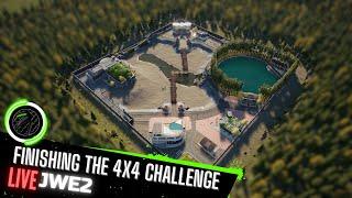 FINISHING OUR 4X4 MINI PARK CHALLENGE -  Jurassic World Evolution 2  Live-Stream