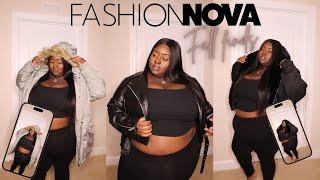 PLUS SIZE FASHION NOVA FALL FINDS |Cierra Monet #fashionnova #influencer #plussizefashion
