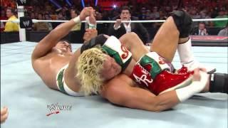 Dolph Ziggler cashes in Money in the Bank to become World Heavyweight Champion: Raw, April 8, 2013