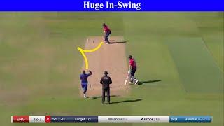 10 Huge In-Swing Deliveries In Cricket 