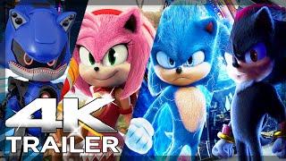 Sonic the Hedgehog 3 (2024) - All Clips, Spots & Trailer Concepts From The Movie