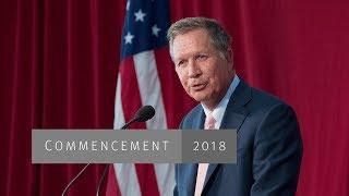 Gov. John Kasich's remarks at Harvard Kennedy School Commencement 2018