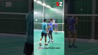 Badminton Deception  | #badminton #shorts |Shuttler's Zone