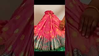 Varamahalakshmi saree draping | How to drape saree for Varalakshmi Devi | Varalakshmi Vratham 2024