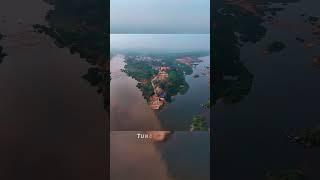 Kudli Sangama & Ancient Temples – Aerial Tour of Sacred Confluence