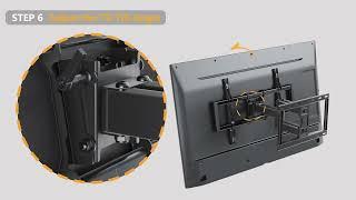 BONTEC Full Motion TV Wall Mount: The Ultimate Mounting Solution for 37-86 Inch TVs