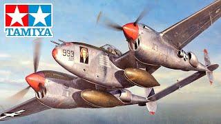 TAMIYA P-38J LIGHTNING FULL VIDEO BUILD (1:48 scale)