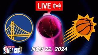 NBA LIVE! Golden State Warriors vs Phoenix Suns | November 22, 2024 | 2024 NBA Cup Live 2K