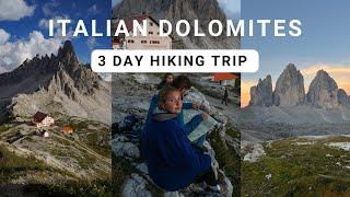 Italian Dolomites: 3 Day Hiking Trip Hut to Hut