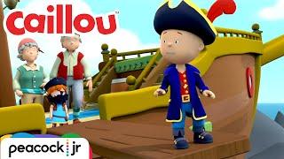 Pirate Caillou Walks the Plank! ‍️ | CAILLOU