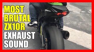 Most BRUTAL Kawasaki ZX10 ZX6 Exhaust Sound Ever Live At KLCC 