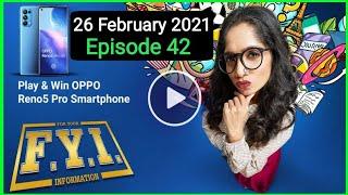 Flipkart FYI Answers | 26 February 2021 | Episode 42 | FOR YOUR INFORMATION Flipkart    Flipka