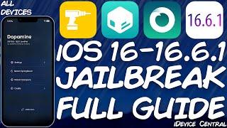 How To JAILBREAK iOS 16 - 16.6.1 (ALL DEVICES) Using Dopamine 2.0 Jailbreak (Step-by-step Guide)