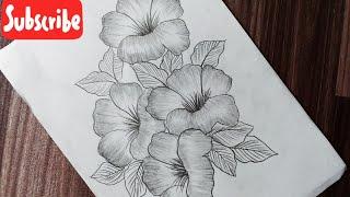 How To Draw Flowers Easy Step By Step Tutorial For Beginners