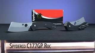 Spyderco Roc by Serge Panchenko Available at KnifeCenter.com