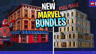 New Lego Fortnite Marvel Bundles Review (Spiderman Apt, Daily Bugle, And Weapon X)