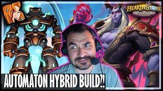 AUTOMATON HYBRID BUILD?! - Hearthstone Battlegrounds