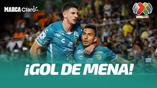 Gol de Ángel Mena | León vs América | Liga MX | Apertura 2022 | Jornada 6