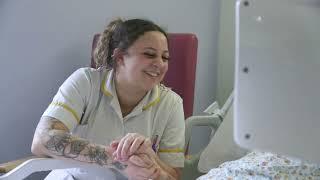 Healthcare support worker career progression at NNUH