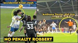 Arsenal Fans Furious reaction to Anthony Taylor Robbery on Saliba For Joao Pedro Penalty