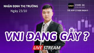 Nhận Định Thị Trường Chứng Khoán 23/10: Vnindex Bán Thốc, Đã Gẫy Trend Chưa? Phân Tích Cổ Phiếu