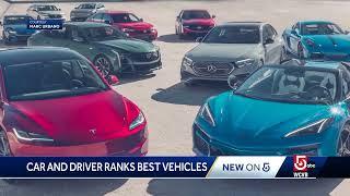 Car and Driver unveils 2025 best cars and trucks