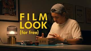 How to get the film look with footage from *any* camera - FOR FREE | Tutorial