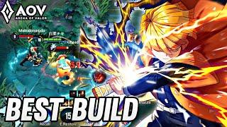 MURAD/ZENITSU GAMEPLAY | BEST BUILD - ARENA OF VALOR | Rov