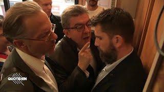 Mélenchon et la "police politique" : les images de la rixe