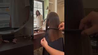 Ne kadar çocukları dinlesek te analar hep haklıdır Tabiki ikna ettim #haircut #eliz #shortsvideo