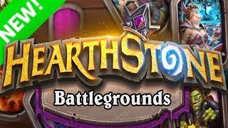 AUTO CHESS by BLIZZARD! - Hearthstone BATTLEGROUNDS!