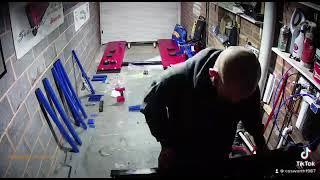 Assembly of rollover jig
