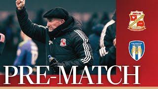 Ian Holloway on New Year's Day action against Colchester United | Swindon Town Football Club