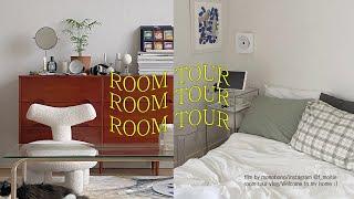 [Room tour] 오래된 원룸형 오피스텔 룸투어 브이로그(가구 정보 포함)ㅣ자취방 인테리어ㅣ랜선집들이ㅣ집꾸미기ㅣ인스타감성