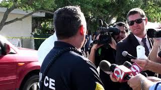 Cocoa Beach Police and Brevard County Sheriff Office Crime Scene
