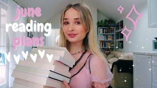 all the books i want to read in june  monthly tbr