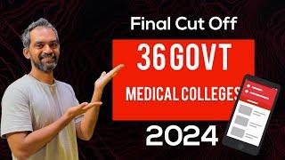 36 Government Medical Colleges cut off 2024 | TN MEDICAL SELECTION 2024