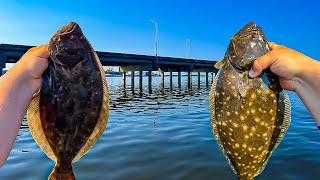 The EASIEST Way to Catch FLOUNDER ** THIS WORKS EVERY TIME