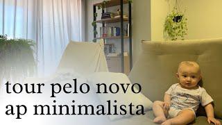 meu novo apê minimalista