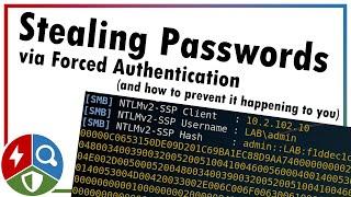 Stealing Passwords via Forced Authenticaton (Credential Access)