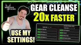 Make Gear Cleansing EASY! ALL PLAYERS Can Use My Gear Recommendation Settings! ⁂ Watcher of Realms