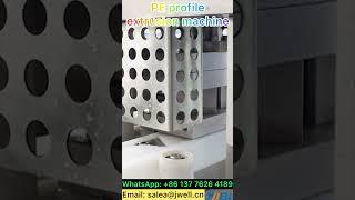 PE profile extrusion machine 9----0086 137 7626 4189  #extruder #extrusion#PEprofile #profile