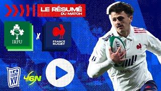 Tournoi des Six Nations moins 20 ans 2025 : Irlande-France, le résumé