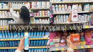 HYGIENE SHOPPING VLOG AT WALMART + HAUL