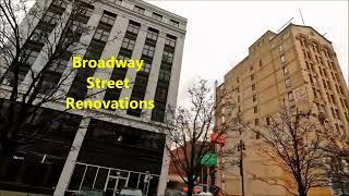 Downtown Detroit Renovations: Broadway Block; 1133 Griswold; Woodward; March, 2025 Update. Hudson's.