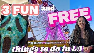 3 Fun and FREE Things to do in LA | Los Angeles Travel Tips and Tricks!